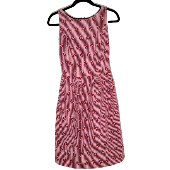 Barneys New York Dresses & Skirts - Barneys New York Made In Italy Sleeveless Midi Dress Cotton Lined Red Size 40 4‎